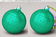 Christmas Ball Mock-Up, a Packaging Mockup by MassDream (Thumbnail 9 of 10)