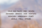 Glen Etive - A Modern Display Font, a Sans Serif Font by Thistle Type (Thumbnail 6 of 9)