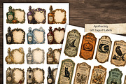 Vintage Halloween Printable Kit, a Seasonal Illustration by Print Haven Mochi Vintage (Thumbnail 4 of 8)