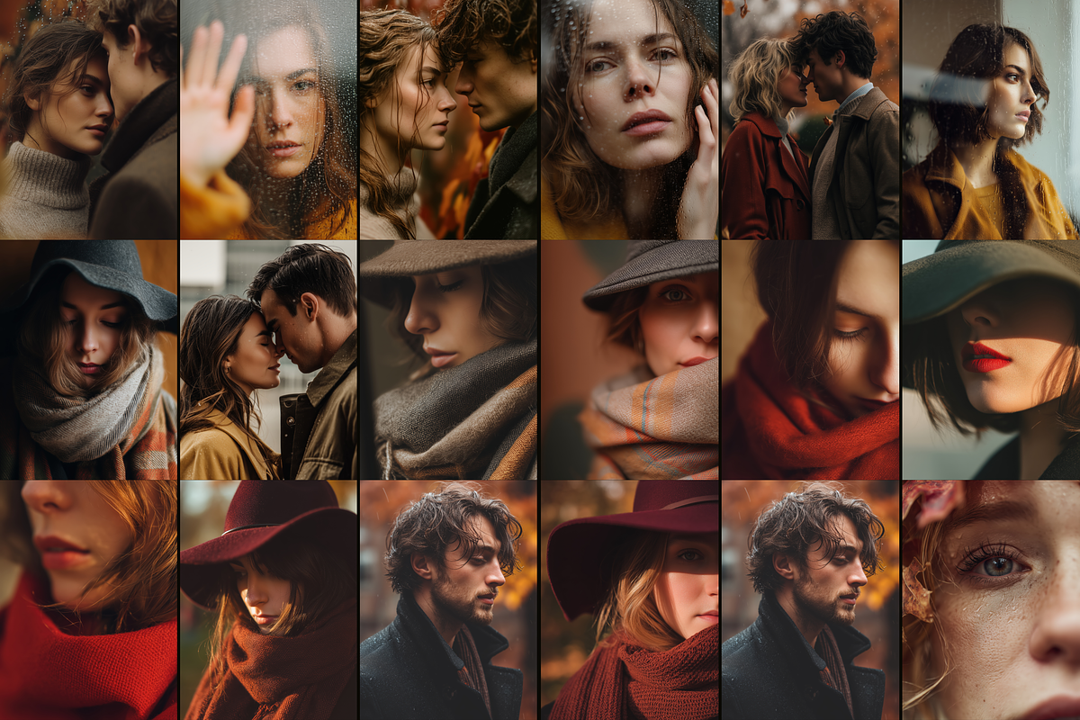 Moody Autumn Stock Photo Bundle, a Person Photo by Serenefeeling (Photo 9 of 25)