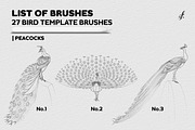 Bird Procreate Brush, a Brush Add-On by Freya.art Illustrations (Thumbnail 3 of 9)