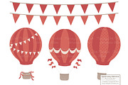 Autumn Hot Air Balloons, an Illustration by Amanda Ilkov (Thumbnail 3 of 5)