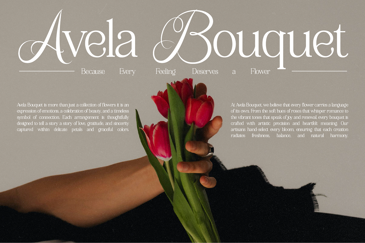 Karlina Modern Elegant, a Serif Font by Haps Space (Photo 4 of 10)