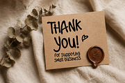 Laras Faleko - Brush Coffee Display, a Handwritten Font by trabaskriya (Thumbnail 9 of 10)