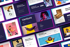 Venture – Business Keynote Template, a Presentation Template by Dens Creative Studio