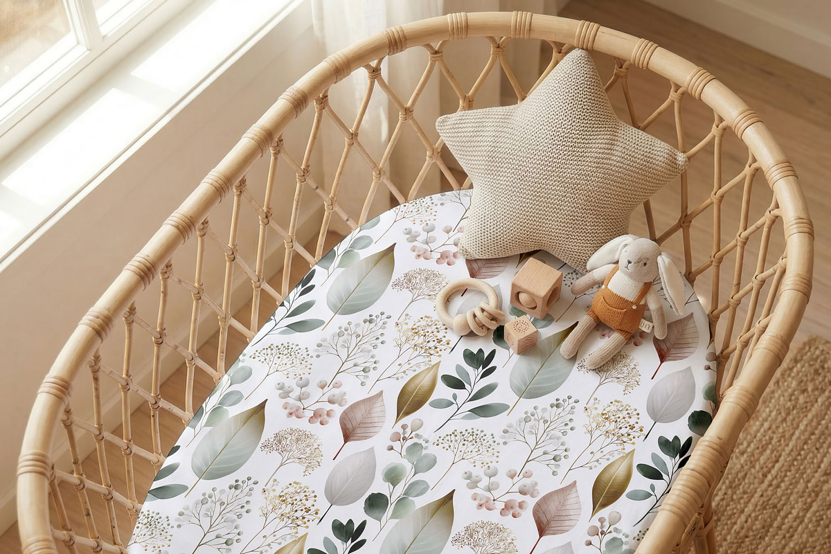 Baby Crib Sheet Mockup Boho PSD, a Household Mockup by 1001 mockups (Photo 8 of 11)