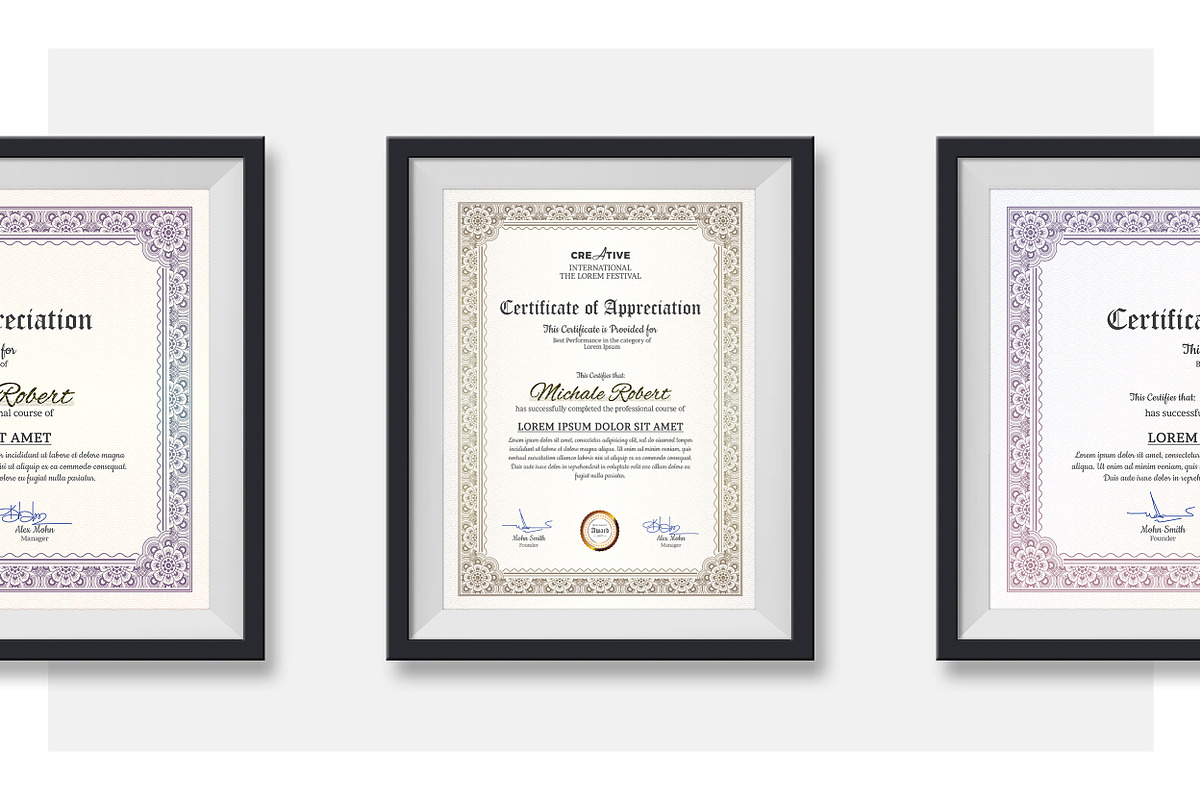 Certificate, a Stationery Template by Diverter (Photo 8 of 8)