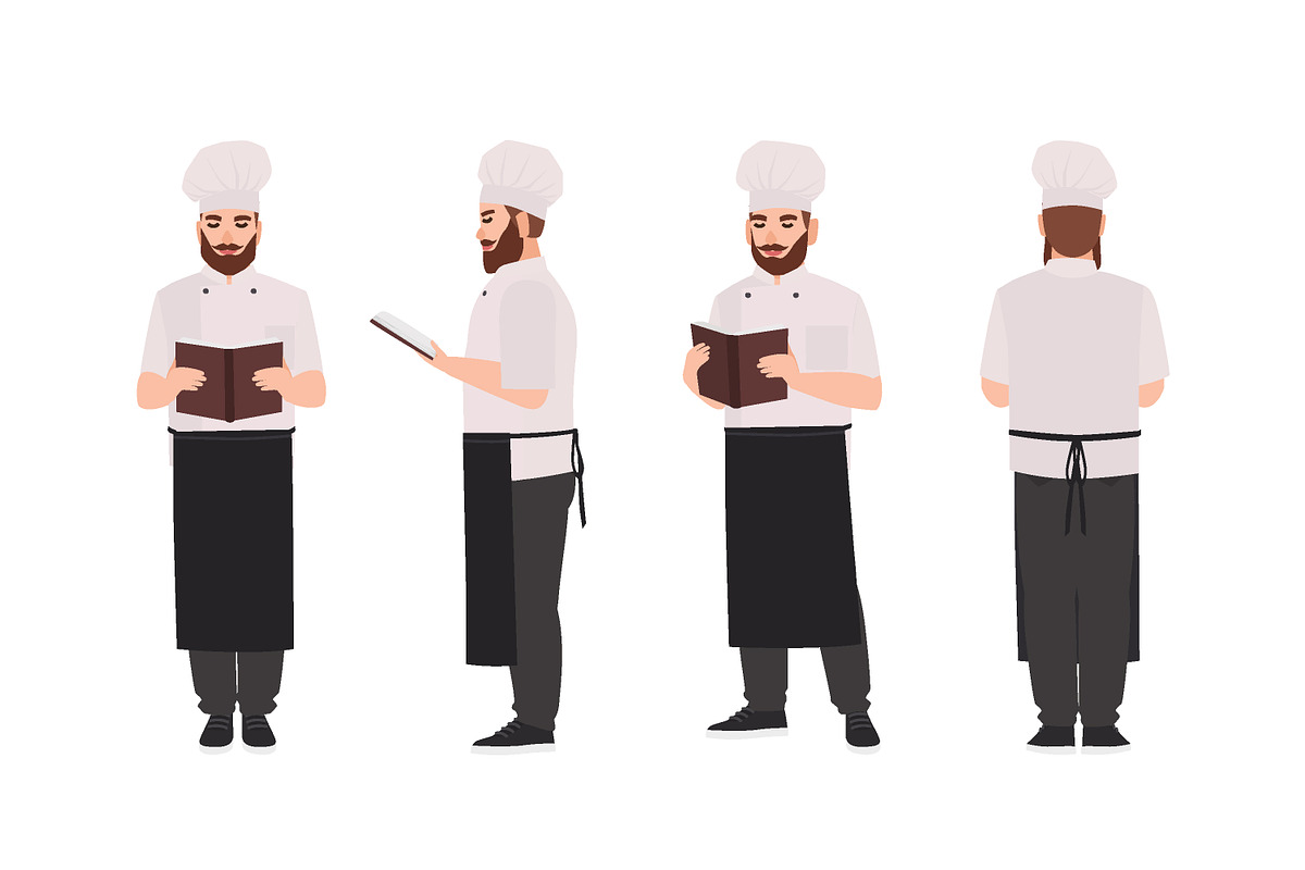Chef and cook set, a Food Illustration by Good Studio (Photo 5 of 7)