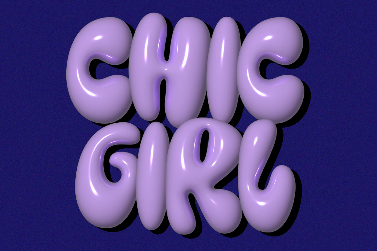 Purple Magic - 3D SVG Font, a Symbol Font by Prioritype Co (Photo 9 of 11)