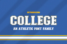 College Font Family