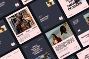 Marketing Agency Instagram Template, a Social Media Template by Wolf Theory Studio (Thumbnail 1 of 10)