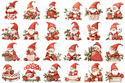Strawberry Gnome PNG Clipart, an Illustration by designcity5 (Thumbnail 2 of 5)