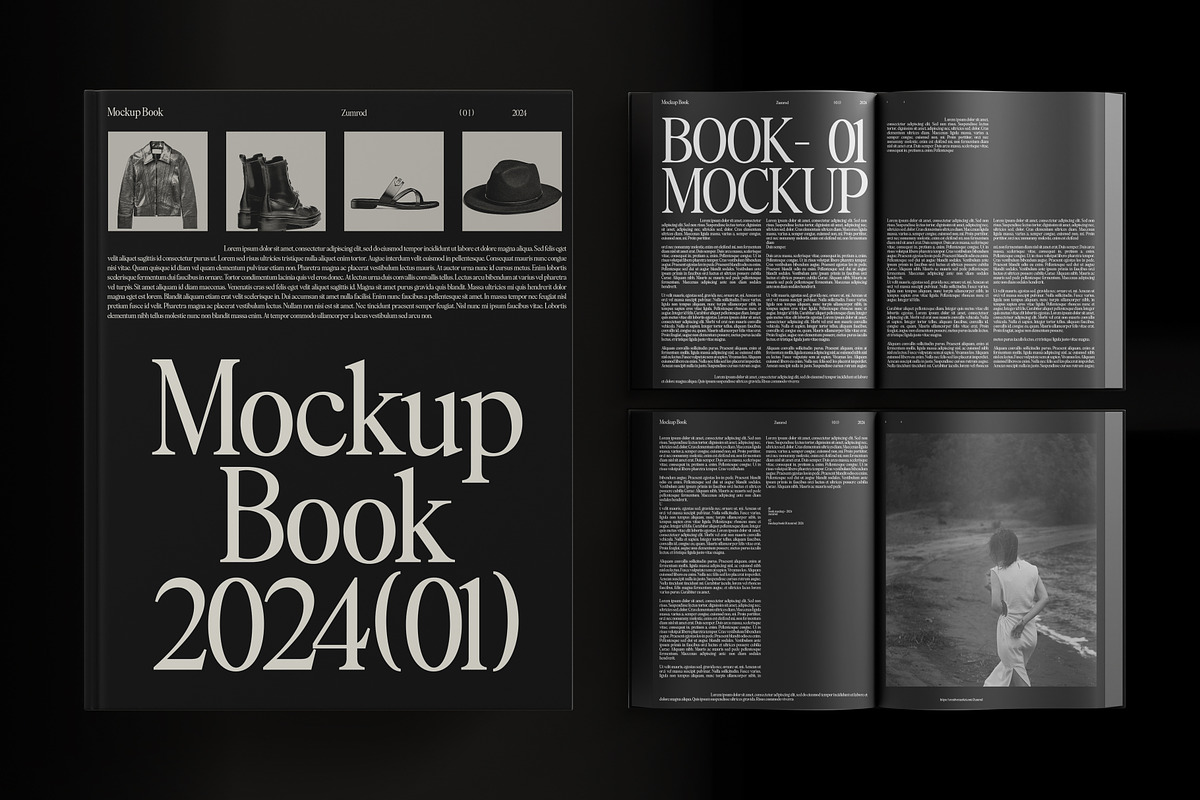 Book & Magazine Mockup (PSD) Bundle, a Books & Magazine Mockup by Zumrod (Photo 16 of 20)