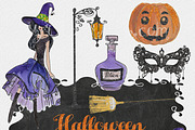 halloween Clip Art, an Illustration by My Creative Atelier (Thumbnail 2 of 3)