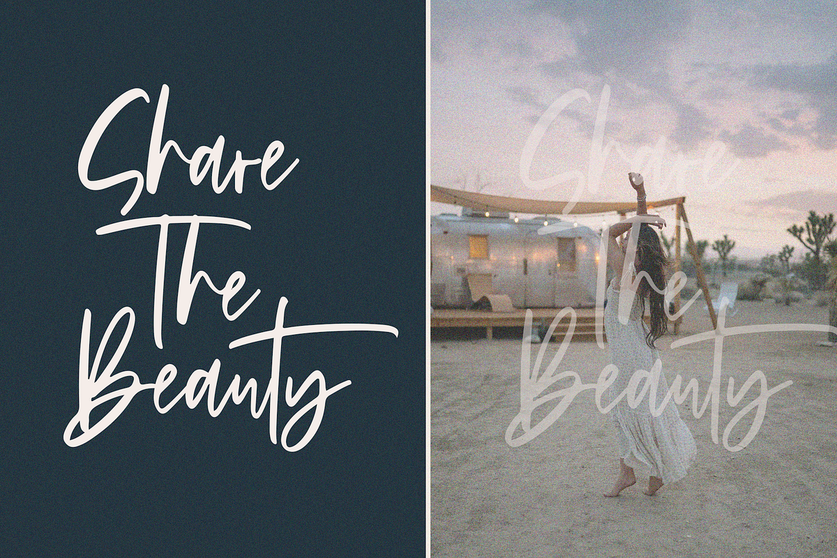 Sandcastle - Handwritten Script Font, a Script Font by KA Designs (Photo 10 of 16)
