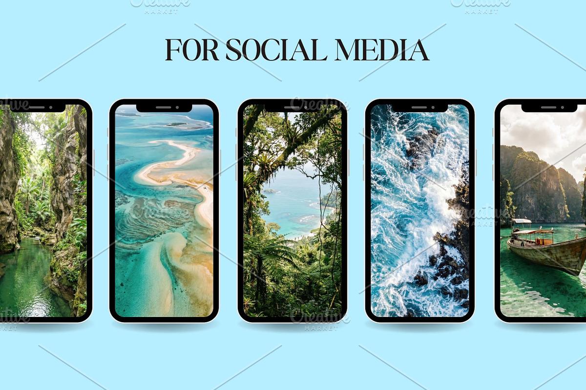 Tropical Ocean Stock Photos, a Nature Photo by Selenique Studio (Photo 4 of 9)