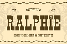 CS Ralphie – Western Display Font