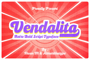 Vendalita – Retro Bold Script