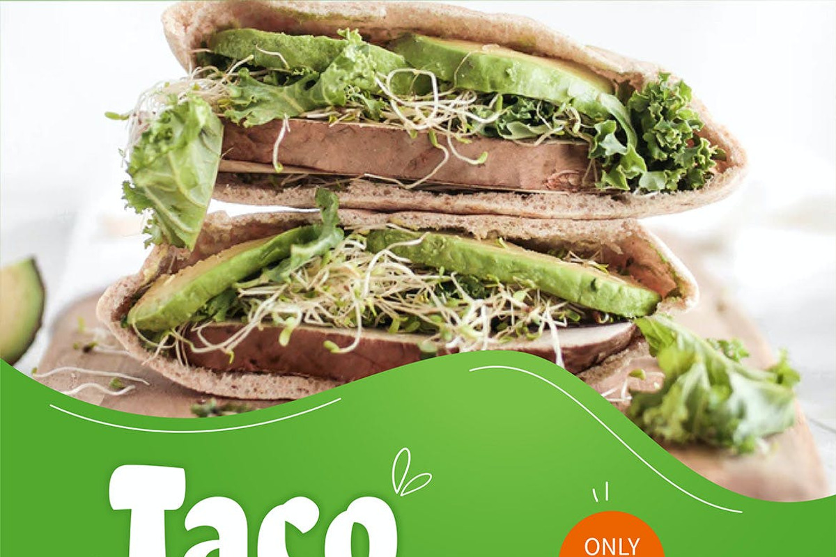 Vegan Food Instagram Post, a Social Media Template by FDR Studio (Photo 4 of 6)