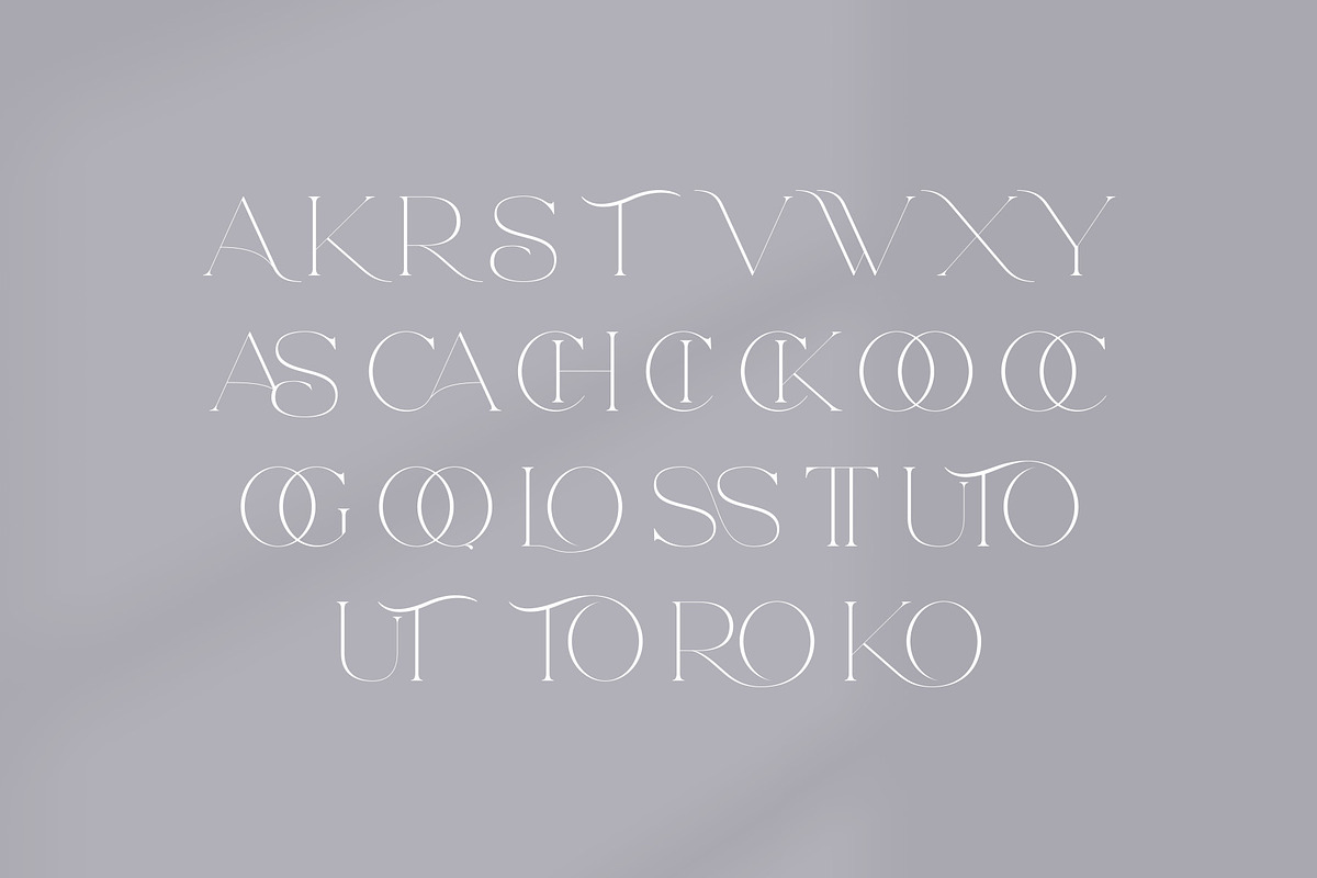 Utorus - Unique Serif Font, a Serif Font by Aqeel_Art (Photo 11 of 12)