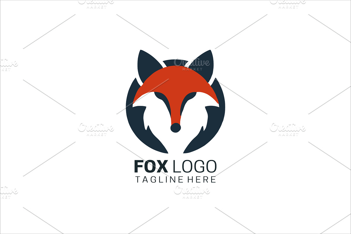 Fox Head Logo Design Template, a Branding & Logo Template by Vectorium Studio