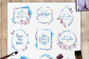 Lavender and cotton watercolor set, a Decorative Illustration by artabramova (Thumbnail 7 of 10)
