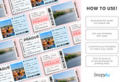 Prague Boarding Pass Canva Templates, a Card Template by Snapybiz (Thumbnail 8 of 10)