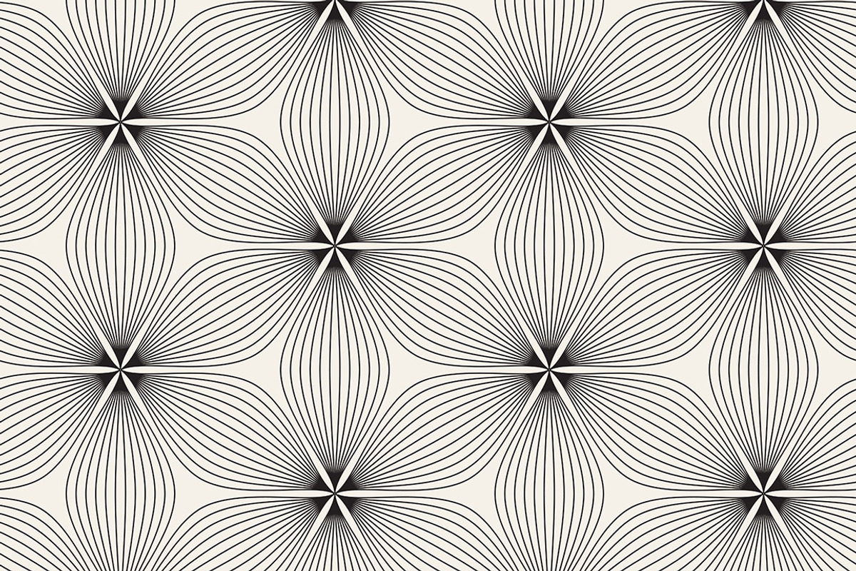 Petalled Seamless Patterns Set 5, a Pattern Graphic by Curly_Pat (Photo 3 of 6)