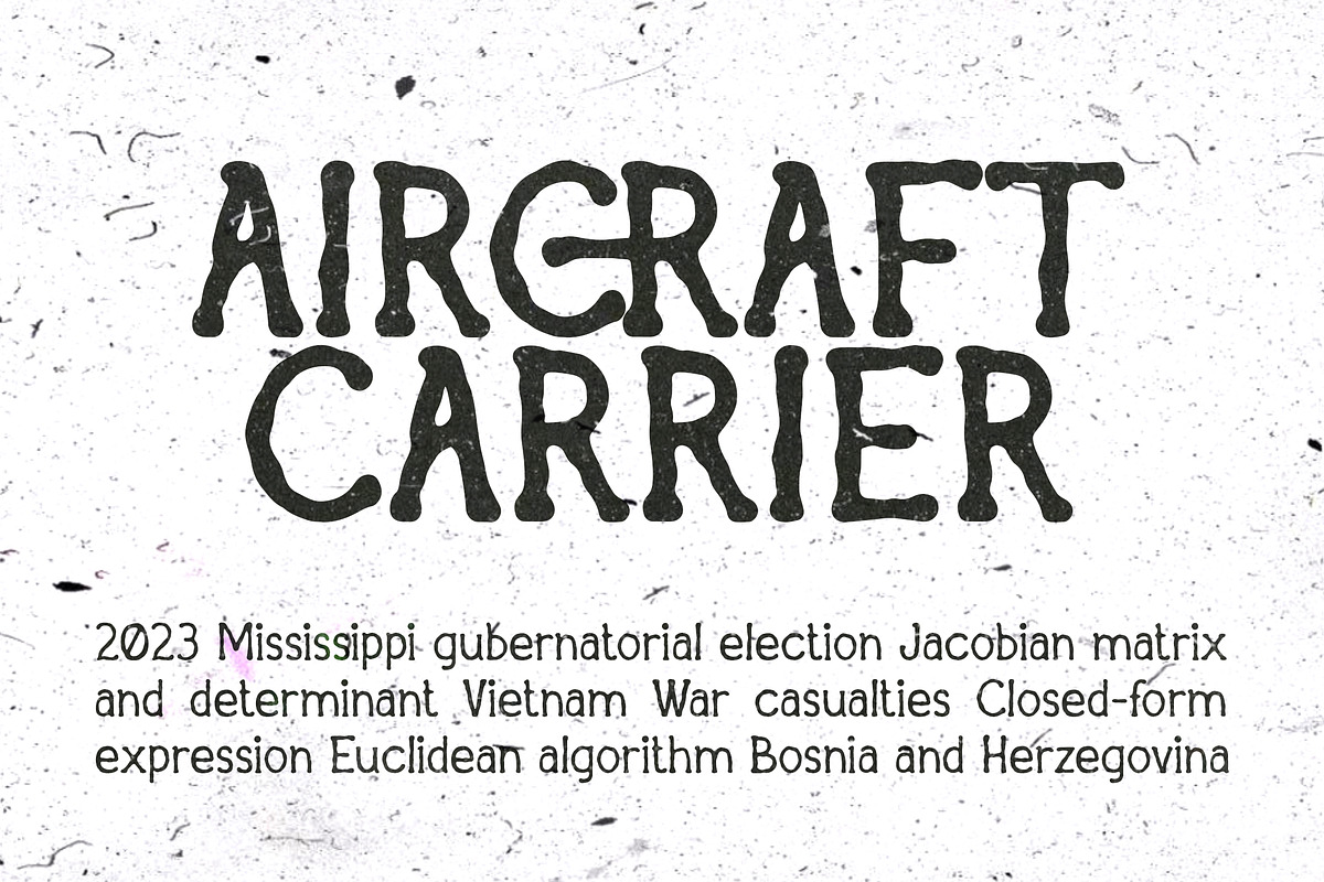 Muskellunge Nerved Horus Rough, a Sans Serif Font by dansdesign (Photo 5 of 10)