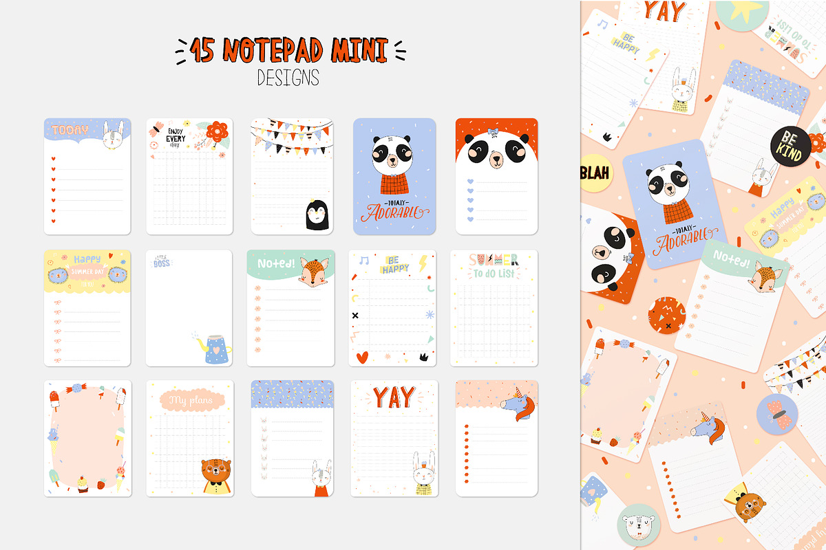 BUNDLE STATIONERY planners calendars, an Object Graphic by Ruslana Lubenets (Photo 49 of 96)