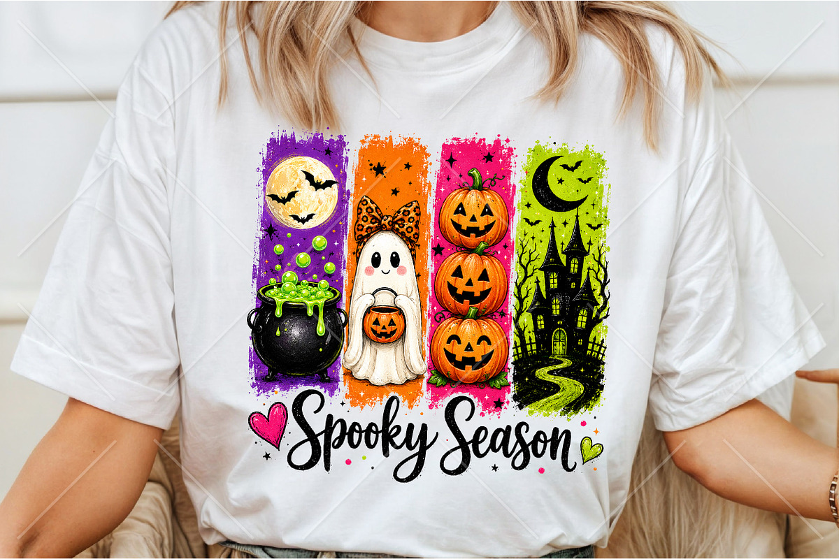 Spooky Season Halloween PNG, a Seasonal Illustration by Canvas Craft (Photo 3 of 6)