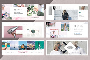Marble Facebook Cover Pack, a Social Media Template by Crevo Studio (Thumbnail 3 of 16)