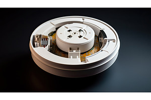 fresh smoke detector batteries ai, a Technology Photo by pikepicture