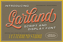 Garland - Script & Display Font Duo