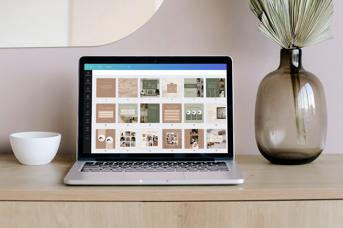 Minimalist Instagram Kit | Canva, a Social Media Template by LRG Designs (Photo 4 of 4)