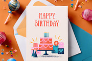 Birthday Card Canva Template, a Card Template by Studioterrace (Thumbnail 2 of 4)