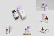 Dropper Bottle Mockup, a Packaging Mockup by zpackcreative (Thumbnail 1 of 7)