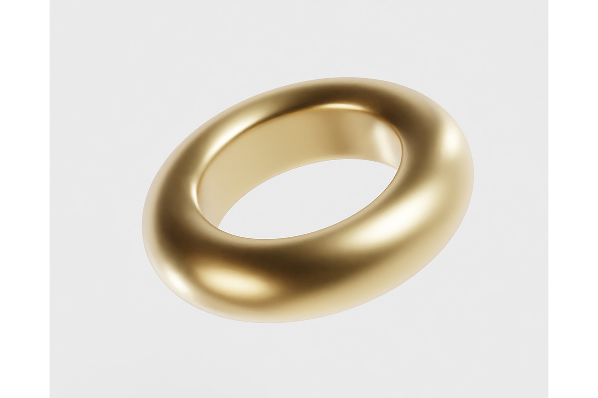 Gold Ring 3d model, an Object 3D Model by fahad121 (Photo 2 of 5)