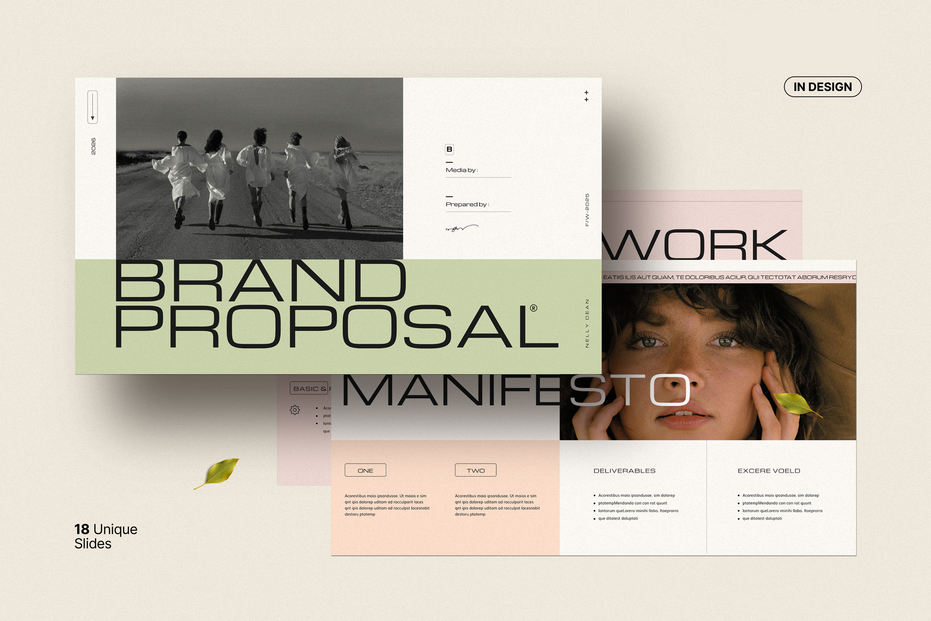 Brand Proposal by Goldenpixelstudio  Creative Market