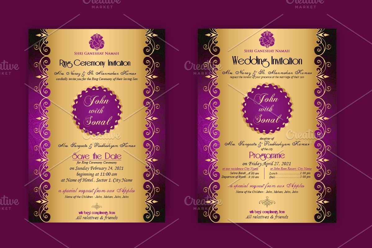 Invitation Card, an Invitation Template by Designs Basket (Photo 4 of 7)