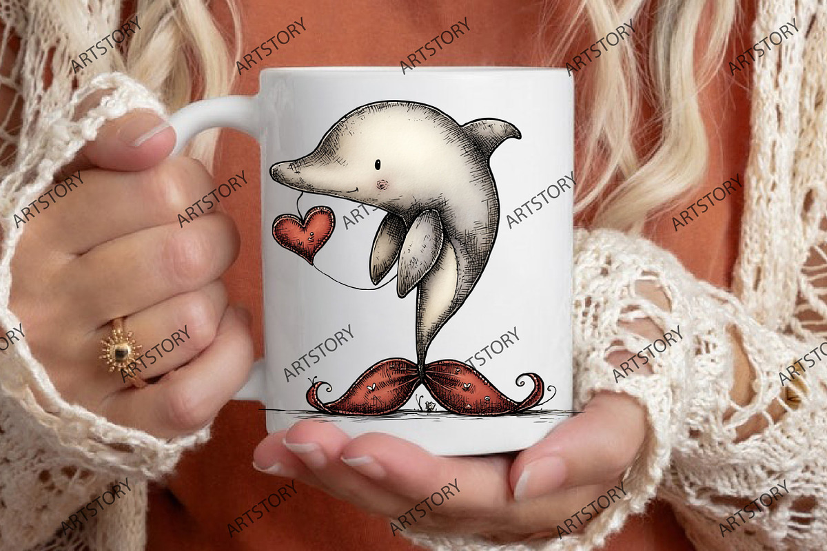 Whimsical Winter Animals Clipart, an Illustration by designcity5 (Photo 4 of 5)