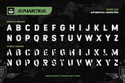 Markton – Modern Stencil Typeface, a Sans Serif Font by Drizy (Thumbnail 3 of 10)