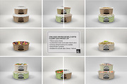 VOL.8 Food Box Packaging Mockups, a Cups & Container Mockup by INCDesign (Thumbnail 9 of 27)
