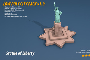 Low Poly City Pack 1