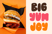 Rumbloon Chubby Fat Font, a Font by PutraCetol Studio (Thumbnail 4 of 5)