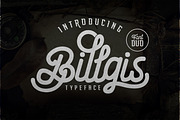 Billgis Font Duo, a Script Font by Banyumili Studio (Thumbnail 1 of 9)