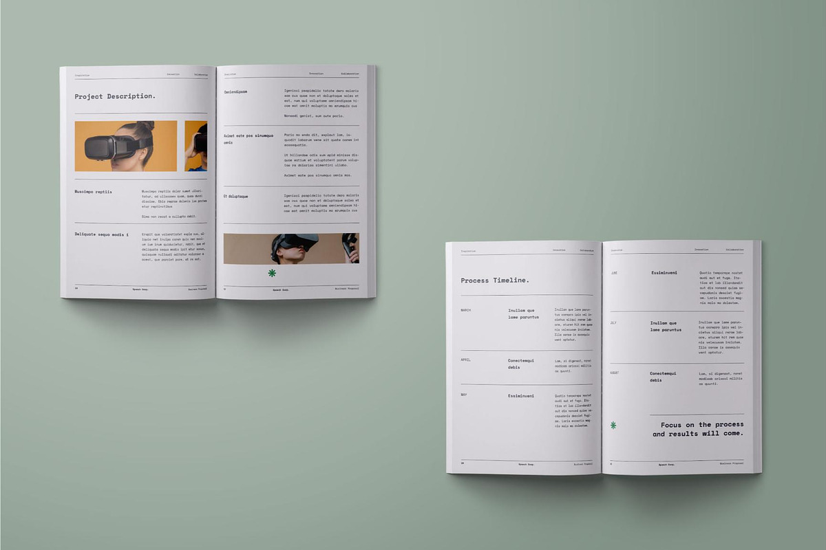 Business Project Proposal - Spaech, a Brochure Template by fakhroo (Photo 6 of 10)