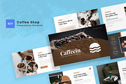 Restaurant Coffee Keynote Slide, a Presentation Template by Salamahtype (Thumbnail 1 of 5)