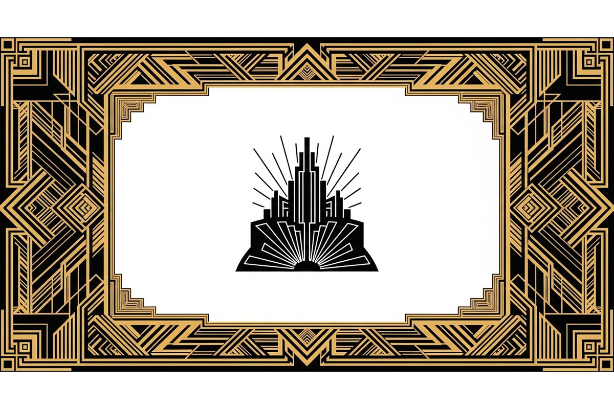 Art Deco Frame SVG Bundle, an Illustration by Gaye Art (Photo 20 of 31)