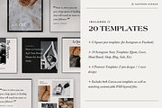 Jardin Editorial Social Med Template, a Social Media Template by SAFFRON AVENUE (Thumbnail 3 of 5)